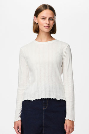 Marie O -Neck Poin Top - pilvitanssija