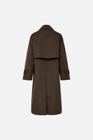 Agnes Tie Trenchcoat - DelicioSo