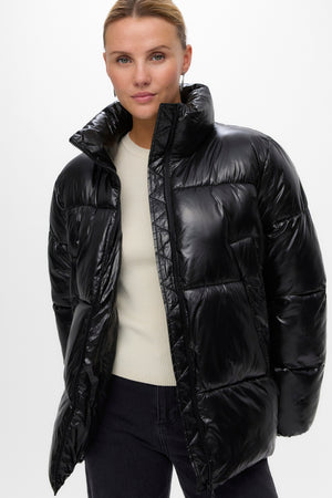 Sabrina lyhyt takki - musta