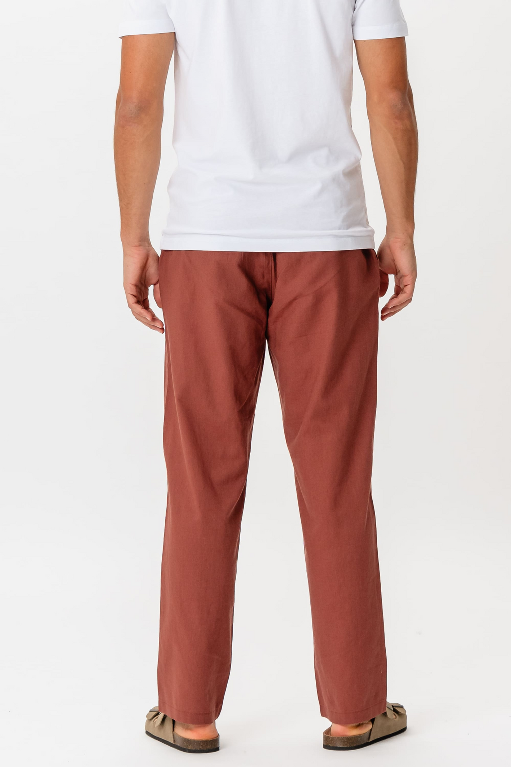 Liinavaatteet Pants - Terrakotta