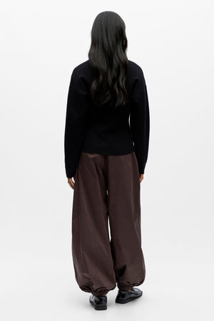 Reynard Knit Cardigan - musta