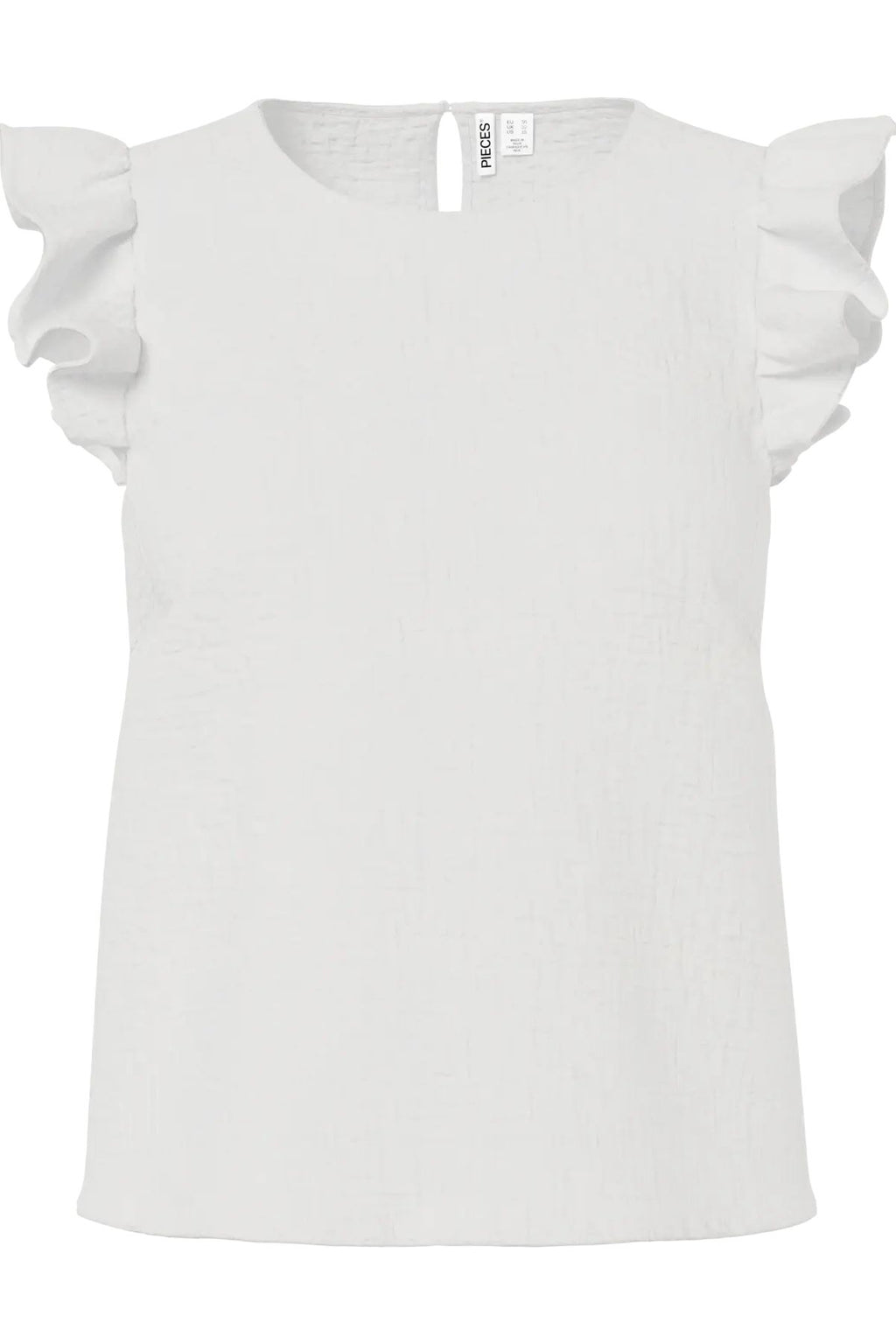 Sastina O-neck toppi - Cloud Dancer