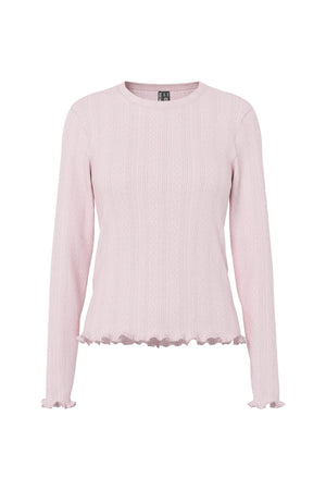 Marie O-neck toppi - Roseate Spoonbill