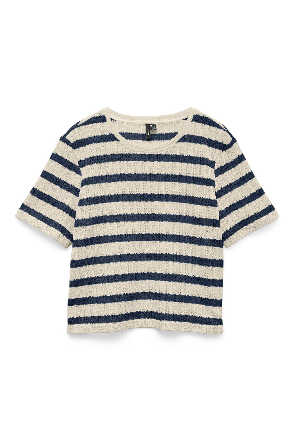 Freja Top - Birch Stripes - Laivastonsininen Bleiseri