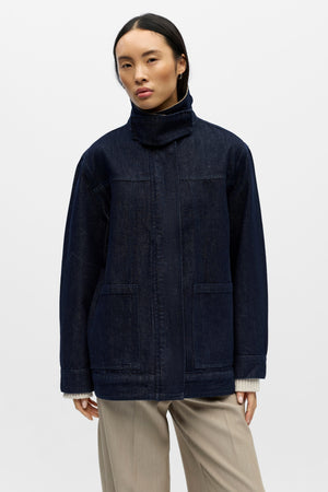 Sirenna Denim Takki - Tummansininen Denim