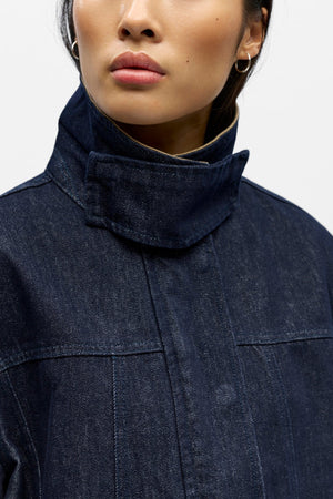Sirenna Denim Takki - Tummansininen Denim