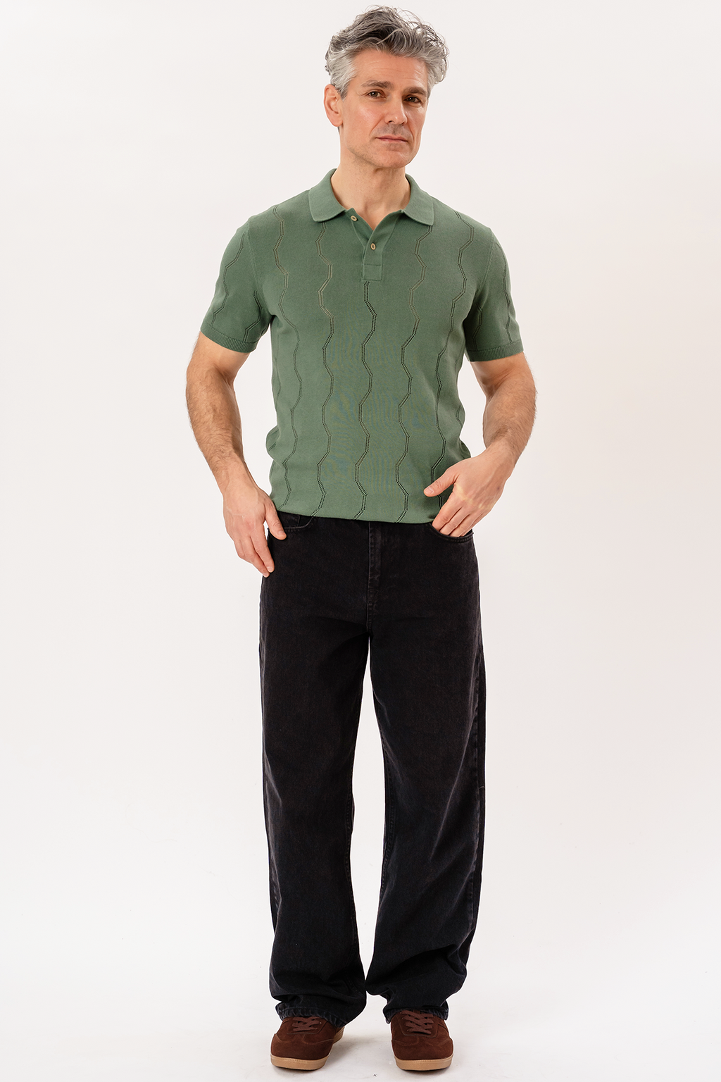 Duran Knit Polo - vihreä