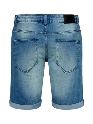 The Original Performance Denim Shorts - Denim sininen