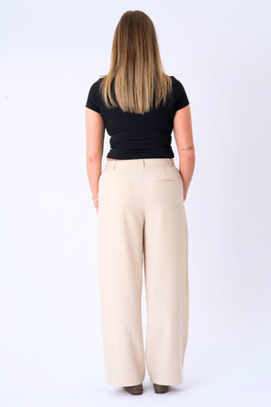 Klassiset puku housut - beige