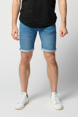 The Original Performance Denim Shorts - Denim sininen