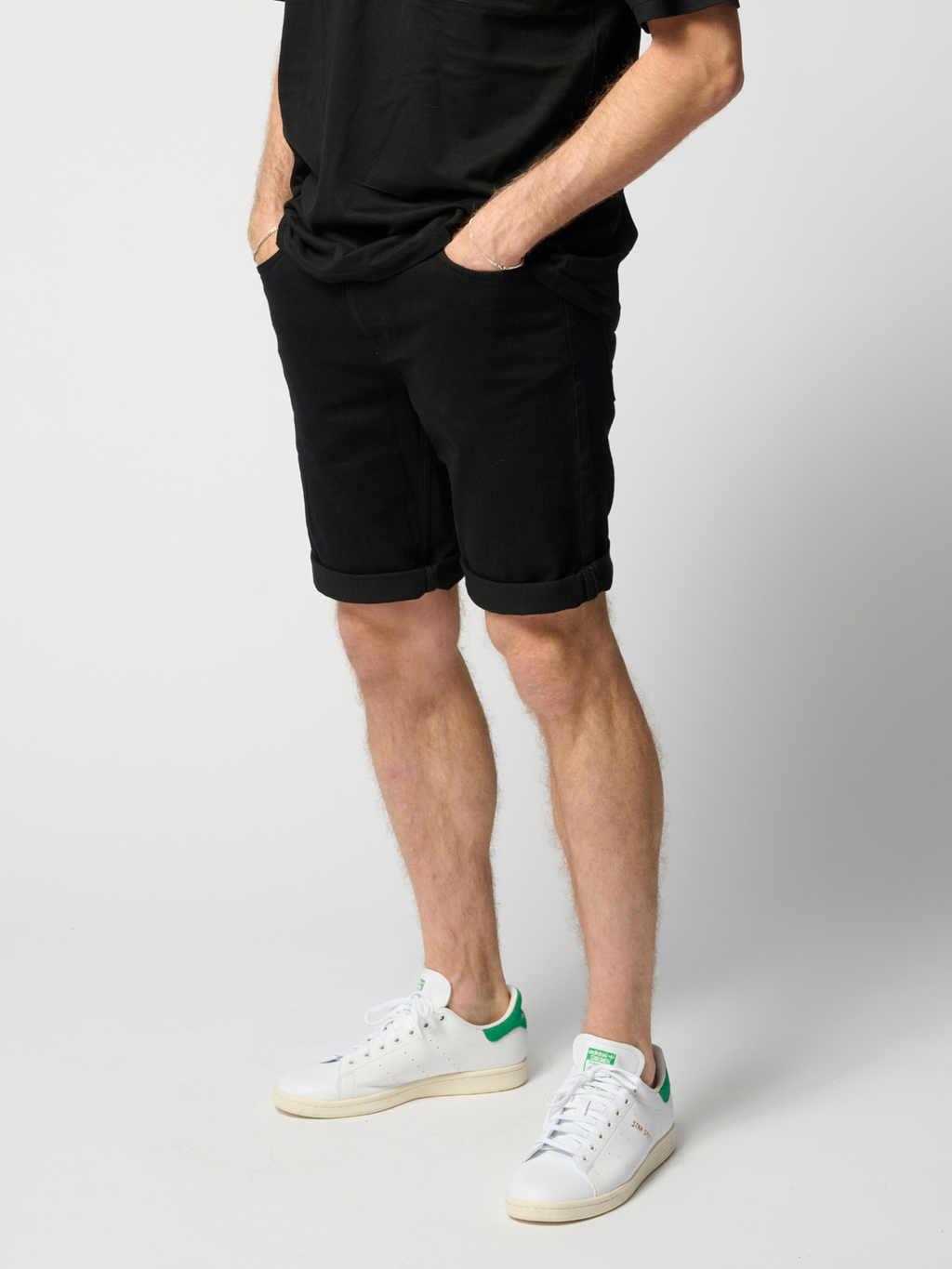 The Original Performance Denim Shorts - Jet Black