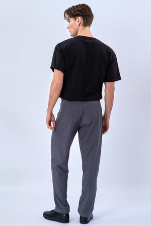 Seurata Pants - Tummanharmaa