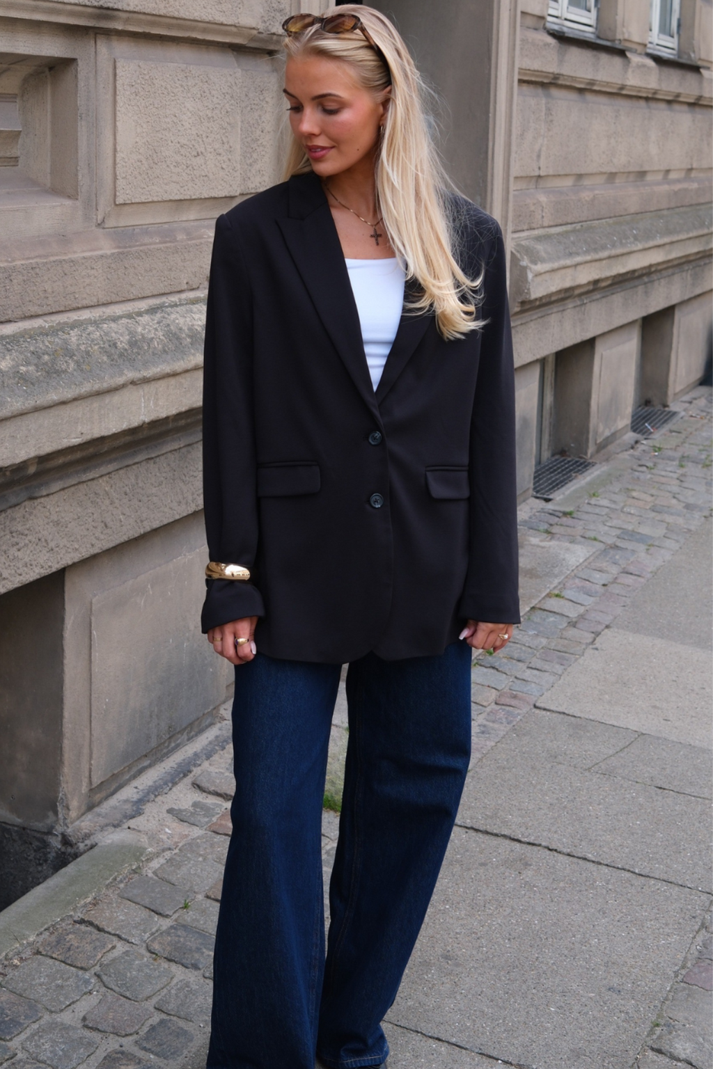 Klassinen istuvuus Blazer - Navy
