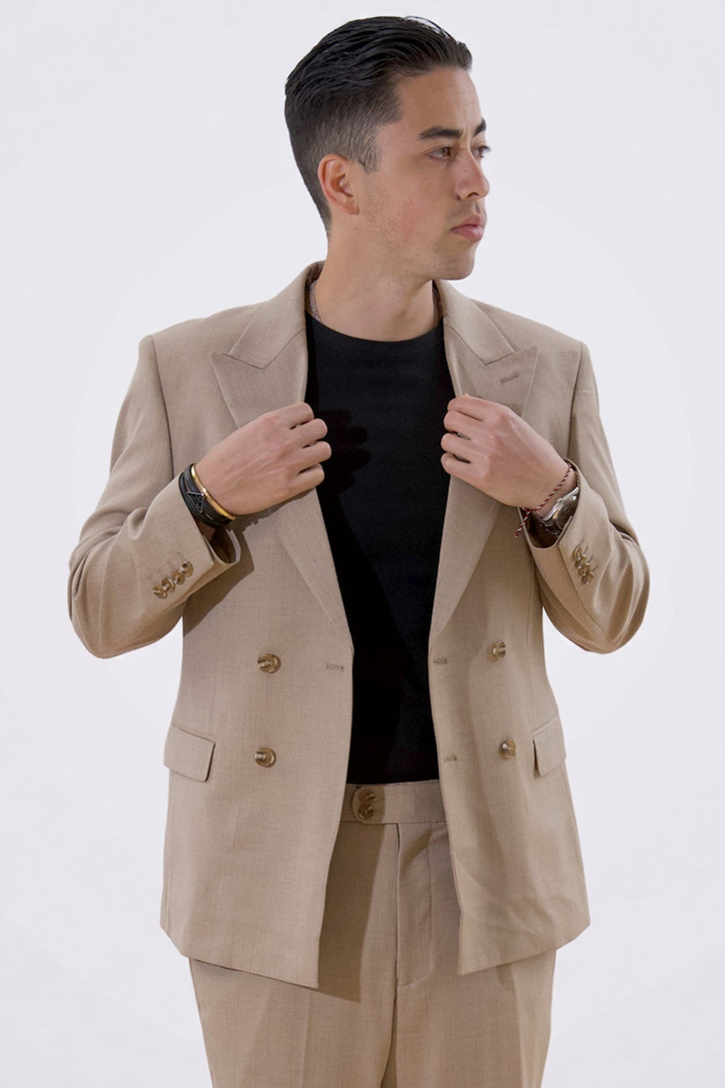 Klassinen bleiseri - beige melange
