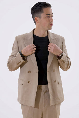 Klassinen bleiseri - beige melange