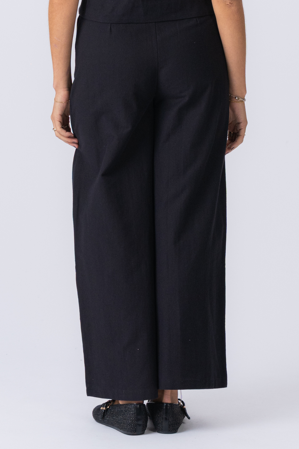 Melissa leveä Pants - musta