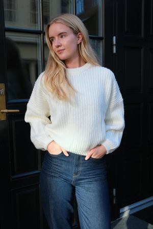 Gabriela Knit - valkoinen