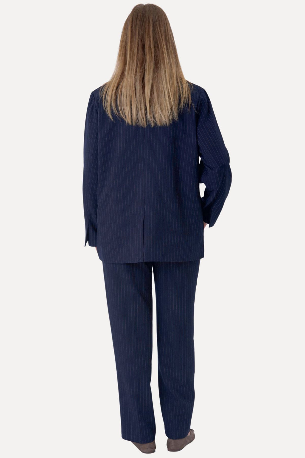 Ylisuuret bleiser - laivaston pinstripe