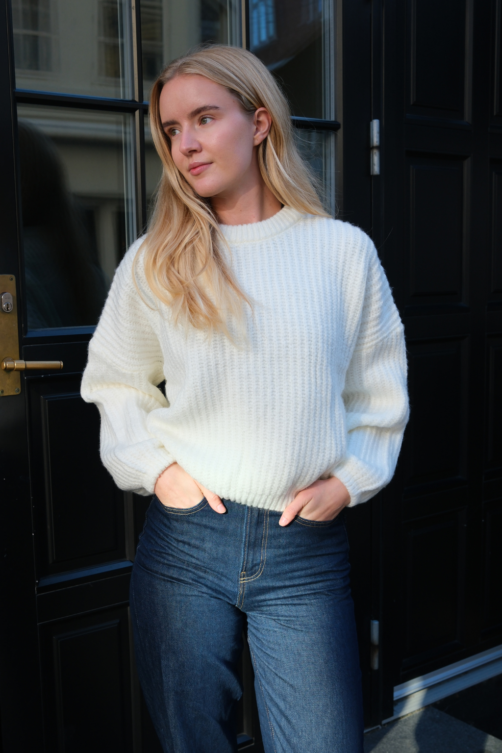 Gabriela Knit - valkoinen