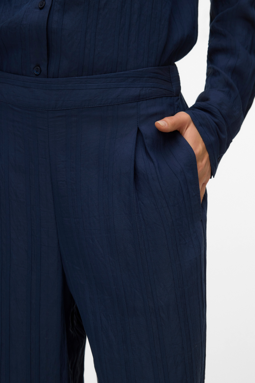 IRIINE Suora housu - laivaston bleiseri