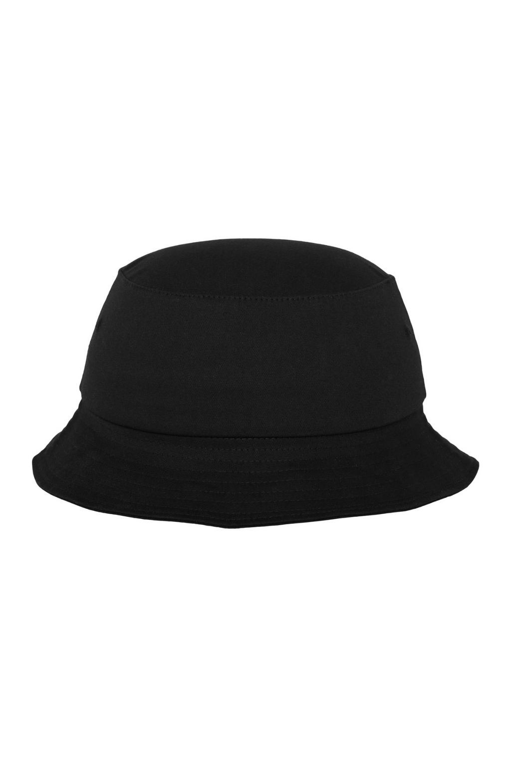 Cotton Twill Bucket Hat - Musta