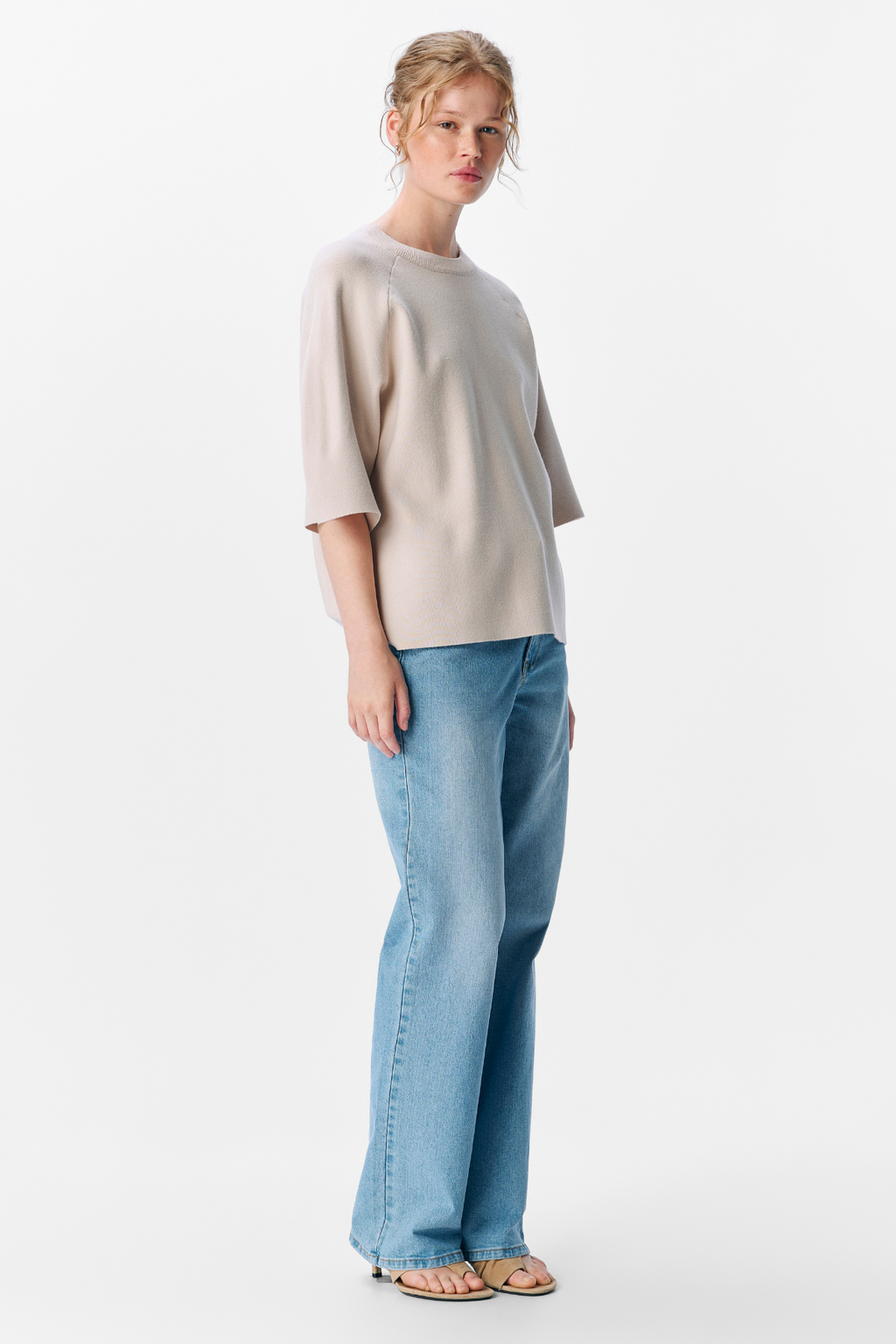 Reynard 2/4 Knit Pullover - Hopeaharmaa