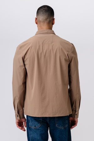 Silas Overshirt - ruskea
