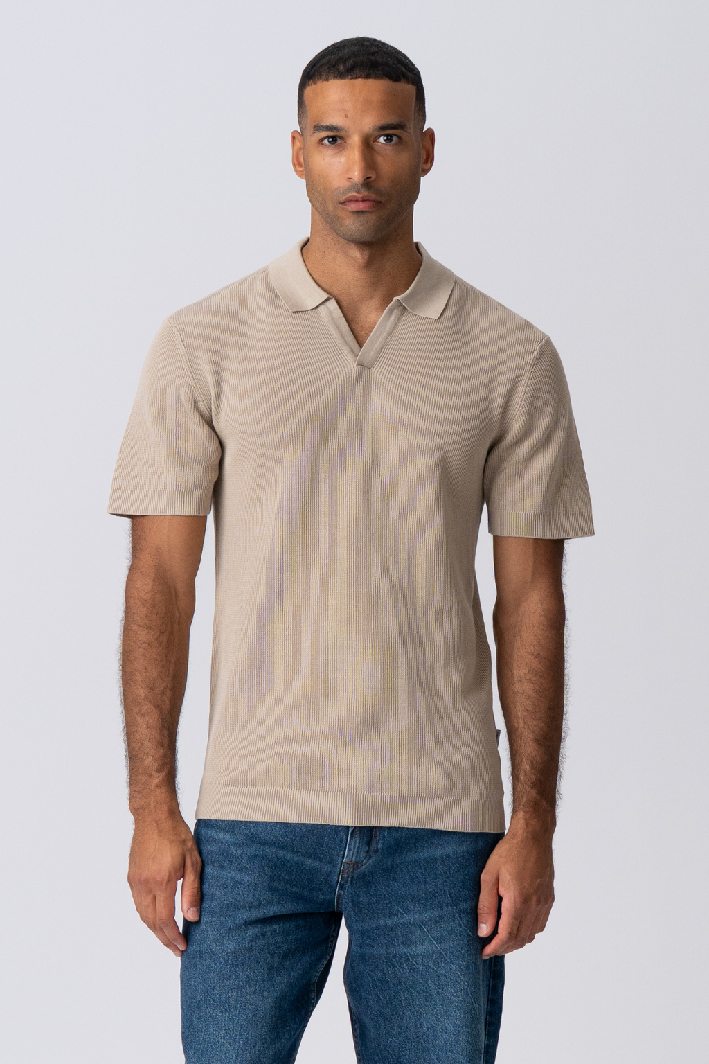 George neulottu polo - beige