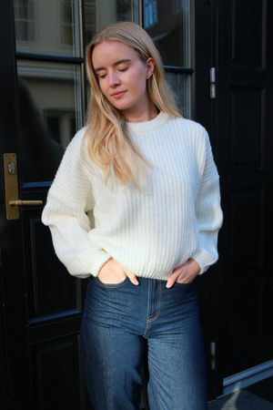 Gabriela Knit - valkoinen