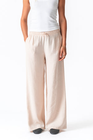 Mia Pants + MIA -paita (beige) - paketti sopimus
