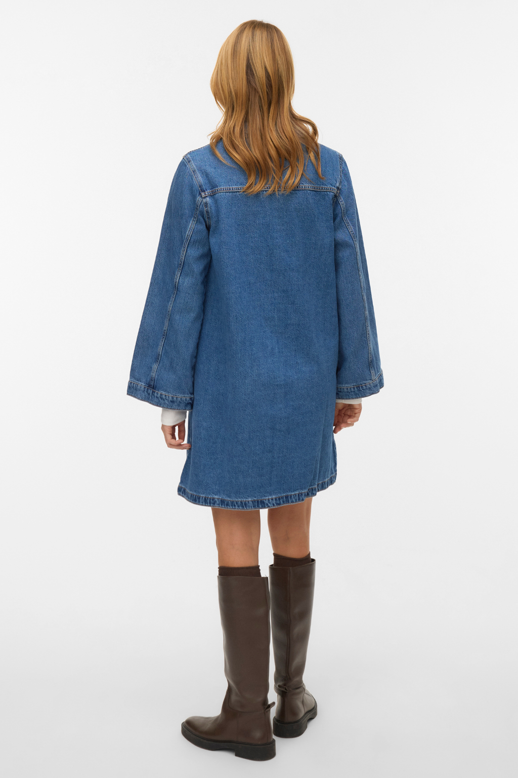 Findo lyhyt farkkumekko - Medium Blue Denim
