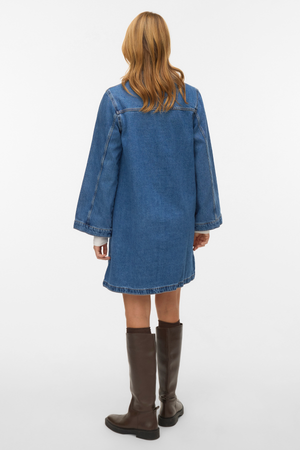Findo lyhyt farkkumekko - Medium Blue Denim