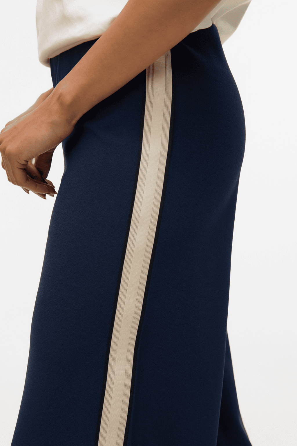 Berliinin MW Wide Panel Pant - Navy Blazer