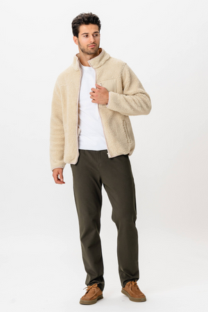 Fleece -takki - hiekka