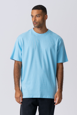 Raskas Oversized T -paita - Baltian sininen