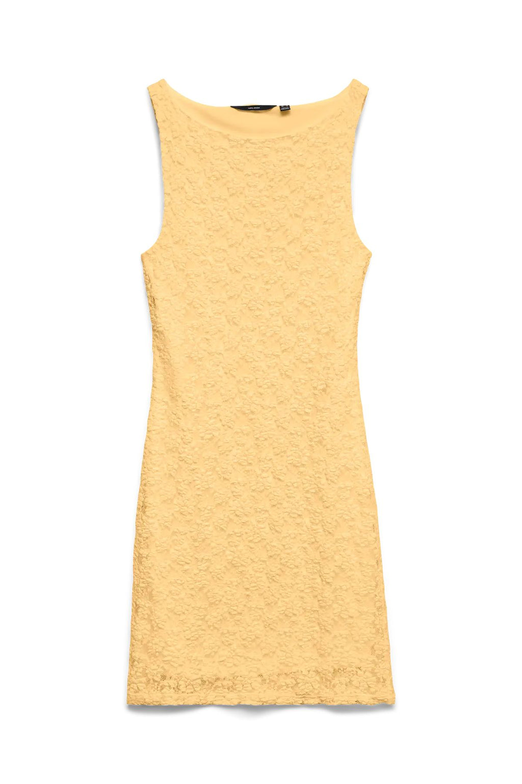 Dolly Boat -kauluksinen lyhyt mekko - Golden Haze