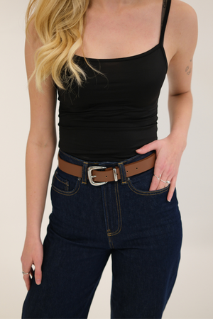 Estelle -vyö - ruskea