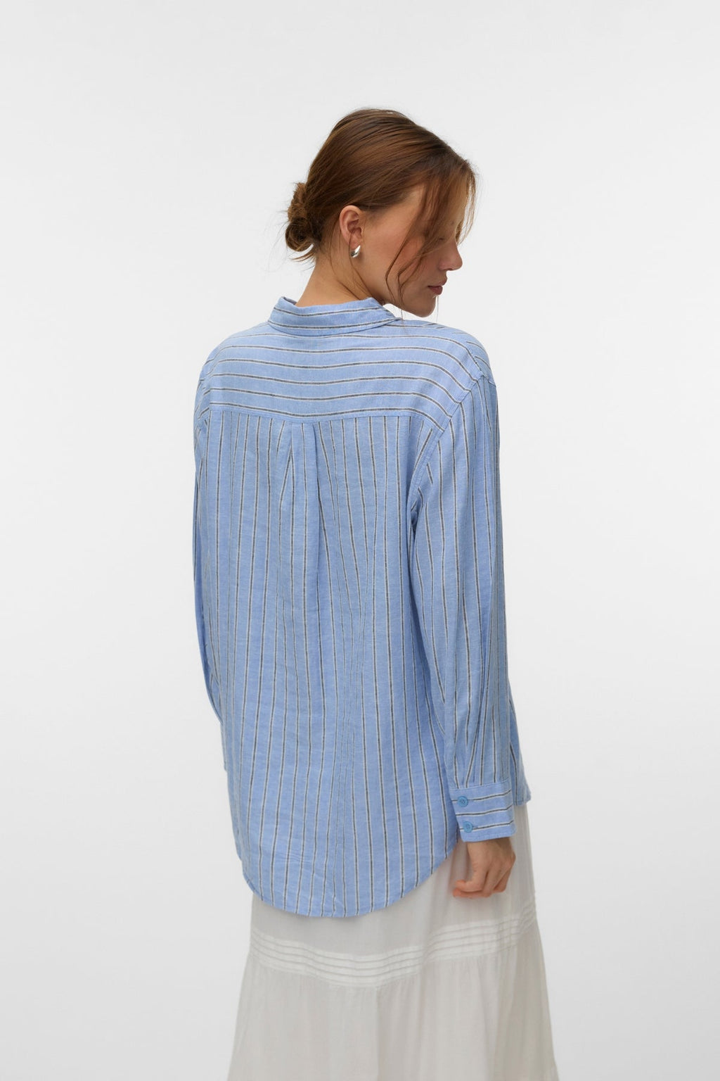 Linn Shirt - Ruiskukansininen-laivasto bleiseri