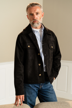 Callum -takki - musta