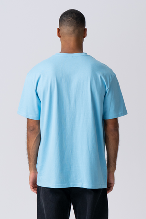 Raskas Oversized T -paita - Baltian sininen