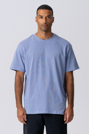 Raskas Oversized T -paita - Viola -sininen