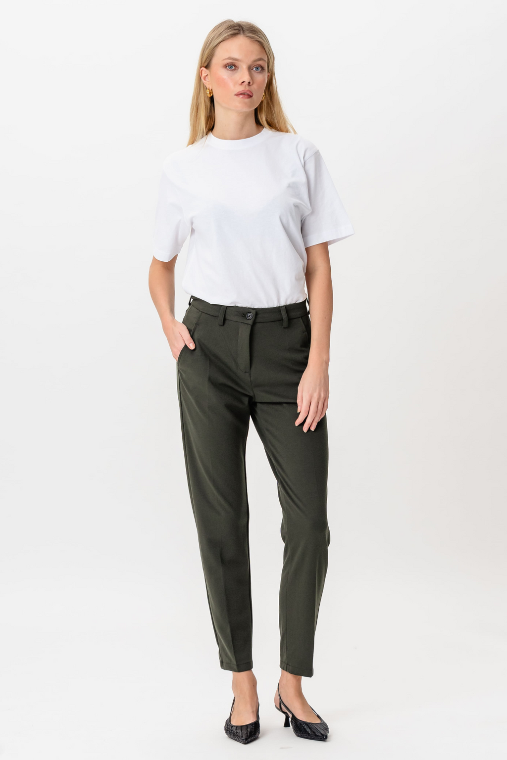 The Original Performance Pants - tummanvihreä