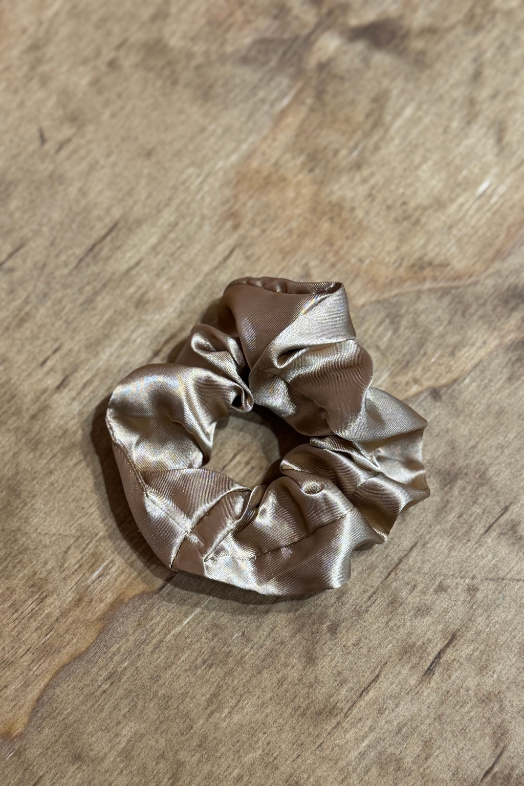 Scrunchie - vaaleanruskea