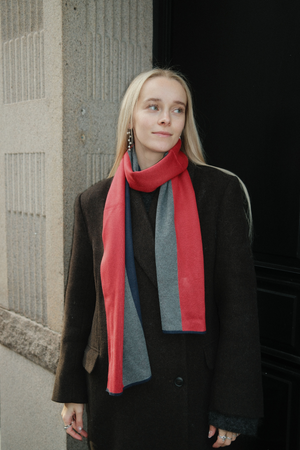 Huivi - punainen / valkoinen / sininen