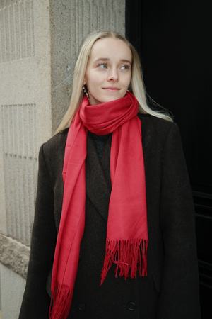 Huivi - punainen