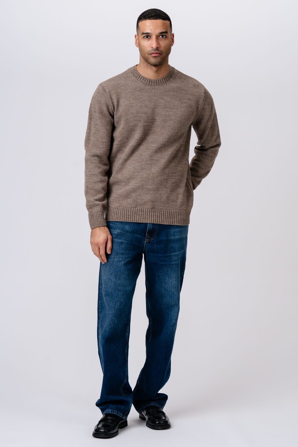 Easton Knit - ruskea