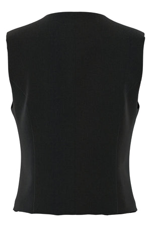 Kamil Fitted Vest - musta