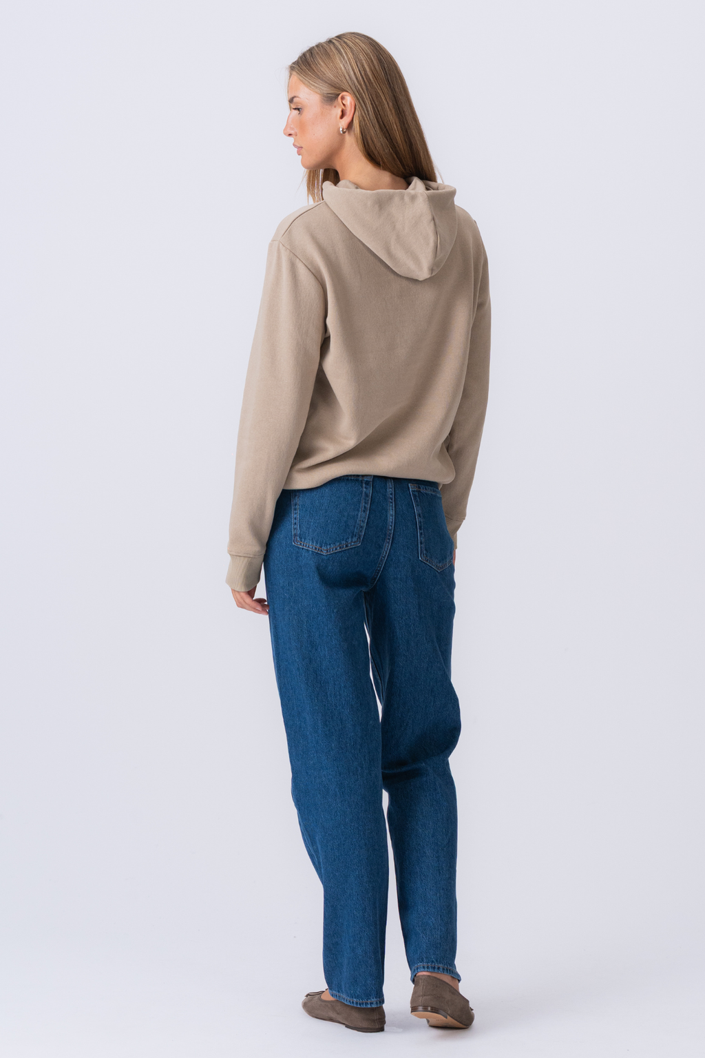 Pöippapaita huppari - hiekka