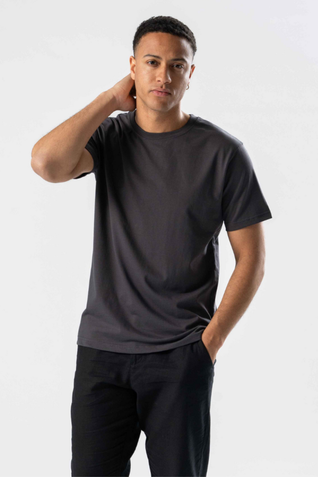 Regular T-paita - harmaa