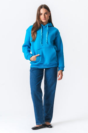 Stella Oversized Huppari - sininen